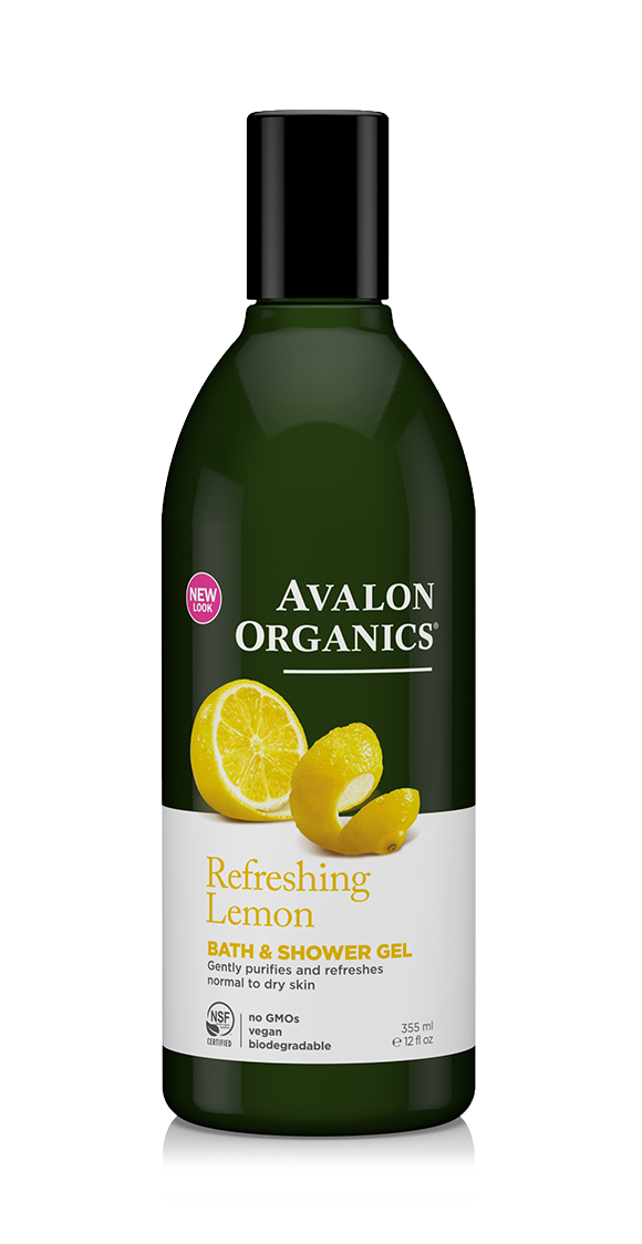 Avalon Organics LEMON Bath & Shower Gel 350ml