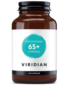 Viridian 65+ Multivitamin 60 Veg Caps