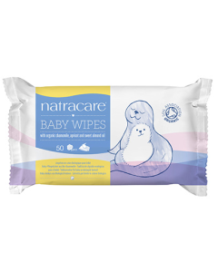 Natracare Organic Baby Wipes 50’s