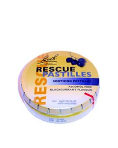 Bach Rescue Pastilles Blackcurrant 50g