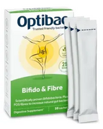 OptiBac Probiotics Bifidobacteria & Fibre 10 Sachets