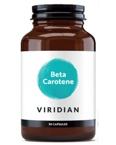 Viridian Beta Carotene 30 Veg Caps