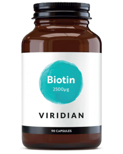 Viridian Biotin 2500ug 90 Veg Caps