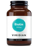 Viridian Biotin 2500ug 90 Veg Caps