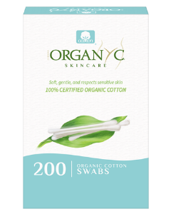 Organyc 100% Organic Cotton Beauty Buds 200 Pack