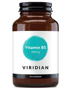 Viridian Vitamin B5 350mg 30 Veg Caps