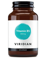Viridian Vitamin B5 350mg 30 Veg Caps
