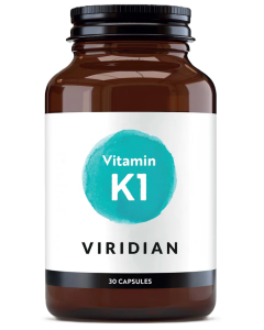 Viridian Vitamin K1 50ug 30 Veg Caps