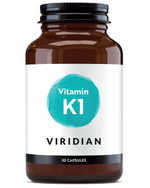 Viridian Vitamin K1 50ug 30 Veg Caps