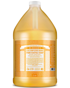 Dr.Bronner's Citrus Pure-Castille Liquid Soap 3.8L