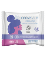 Natracare Organic Cleansing Makeup Remover Wipes 20’s