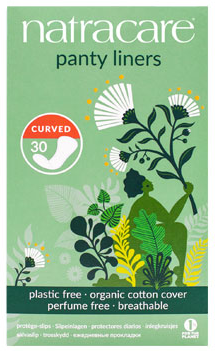 Natracare Curved Panty Liners 30's
