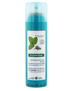 Klorane Aquatic Mint Detox Dry Shampoo 150ml