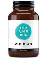 Viridian Folic Acid & DHA 90 Veg Caps