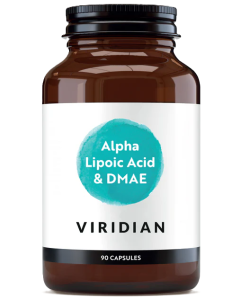 Viridian Alpha Lipoic Acid with DMAE Complex 90 Veg Caps
