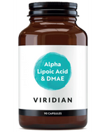 Viridian Alpha Lipoic Acid with DMAE Complex 90 Veg Caps
