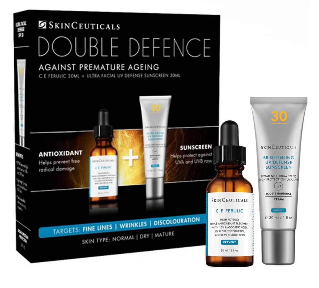 SkinCeuticals Double Defence C E Ferulic and Advanced Brightening UV Kit (Worth £221)
