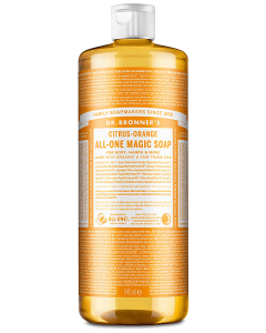 Dr.Bronner's Citrus - Orange All - One Magic Soap 945ml - Essentials London / Pharmacy & Clinic