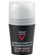 Vichy Homme 48hr Anti Perspirant Sensitive Skin Deodorant Roll-on 50ml