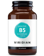 Viridian High Five B-Complex + Vit C 30 Veg Caps
