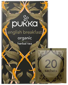 Pukka English Breakfast Herbal Tea 20 x Bags
