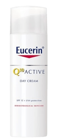 Eucerin Q10 Active Day Cream SPF15 (Normal to Combination Skin) 50ml - Essentials London / Pharmacy & Clinic