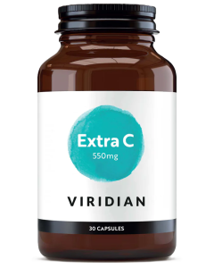 Viridian Extra C 550mg 30 Veg Caps