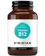 Viridian High Potency Vitamin B12 60 Veg Caps