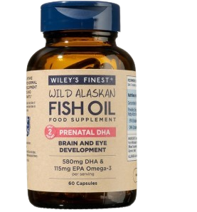 Wiley's Finest Wild Alaskan PreNatal DHA Softgels 60 Capsules