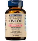 Wiley's Finest Wild Alaskan PreNatal DHA Softgels 60 Capsules