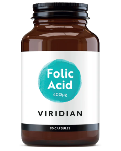 Viridian Folic Acid 400ug 90 Veg Caps