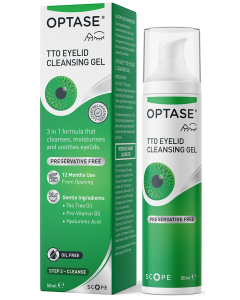 Scope Ophthalmics Optase Tea Tree Oil Eyelid Cleansing Gel 50ml