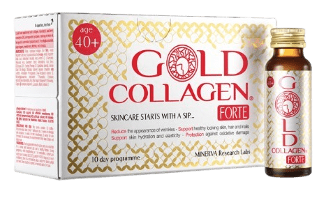 Gold Collagen Forte (10 Single Serving Bottles) - Essentials London / Pharmacy & Clinic
