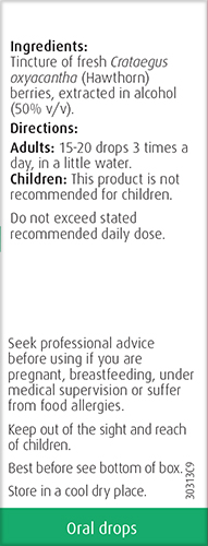 A.Vogel Hawthorn (Crataegus) Oral Drops 50ml