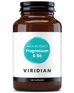 Viridian High Potency Magnesium with B6 120 Veg Caps