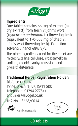 A.Vogel Hyperiforce St John's Wort Tablets