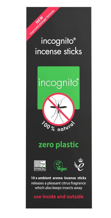 Incognito Citronella Incense Sticks 13g x 10