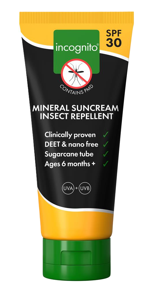 Incognito Suncream Insect Repellent Moisturiser SPF30 100ml