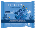 Natracare Organic Intimate Wipes 12’s