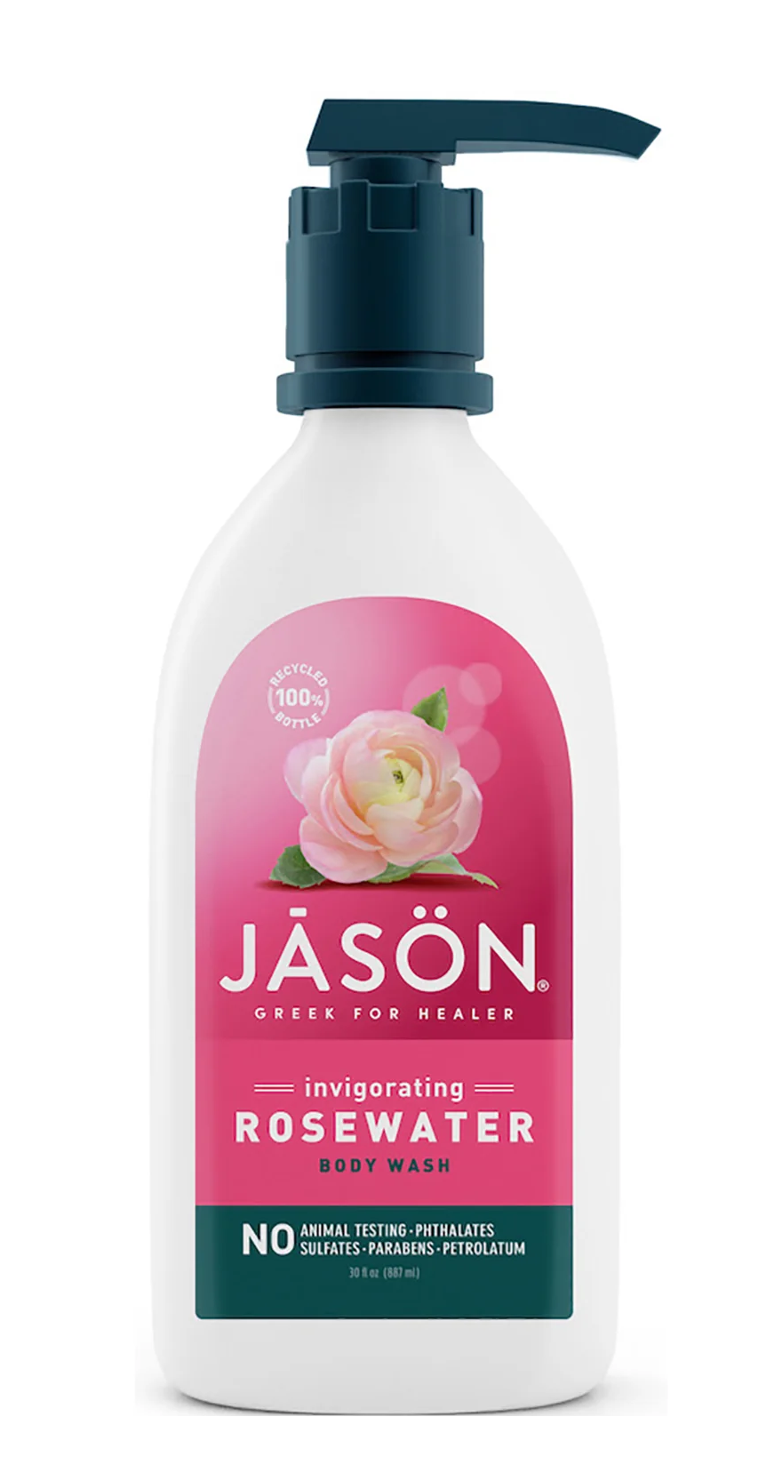 Jason Invigorating Rosewater Body Wash 887ml
