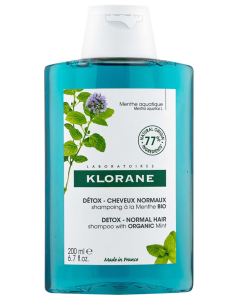 Klorane Aquatic Mint Shampoo 200ml
