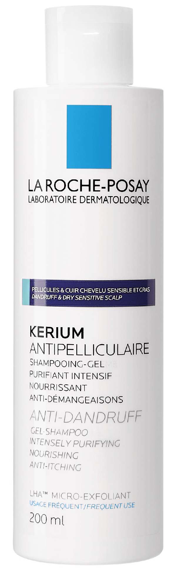 La Roche Posay Kerium Anti - Dandruff Gel Shampoo For Oily Scalp - Essentials London / Pharmacy & Clinic