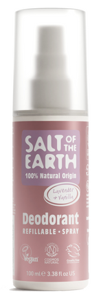 Salt of the Earth Lavender & Vanilla Natural Deodorant Spray