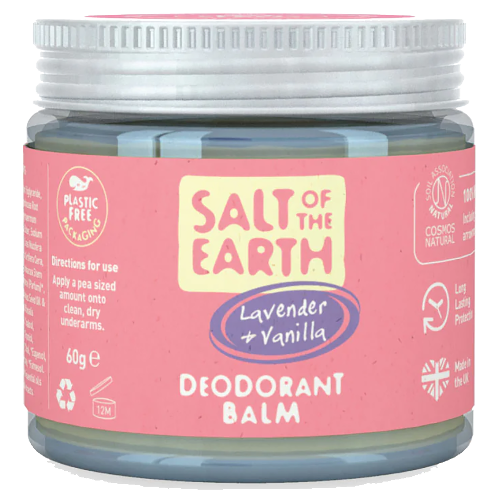 Salt of the Earth Lavender & Vanilla Natural Deodorant Balm 60g