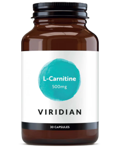 Viridian L-Carnitine 500mg 30 Veg Caps
