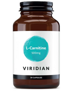 Viridian L-Carnitine 500mg 30 Veg Caps