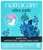 Natracare Ultra Long Period Pads With Wings 10's