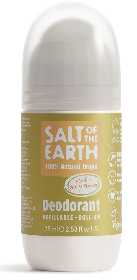 Salt of the Earth Neroli & Orange Blossom Natural Roll-On Deodorant