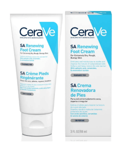 CeraVe SA Renewing Foot Cream 88ml - Essentials London / Pharmacy & Clinic