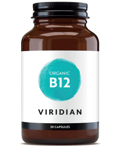 Viridian Organic B12 30 Veg Caps